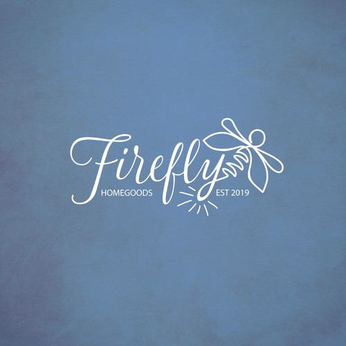 Firefly logo with the title 'Logo for Home goods'