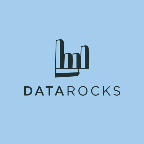Rock design with the title 'DataRocks'
