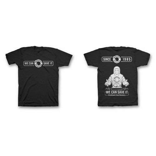 Outfit design with the title '[Winning Entry] T-shirt Design'