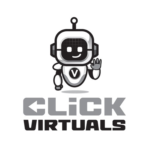 internet company robot logo