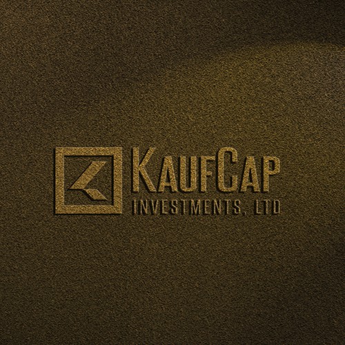 Corporate identity logo with the title 'Create the next logo for KaufCap Investments, Ltd.'