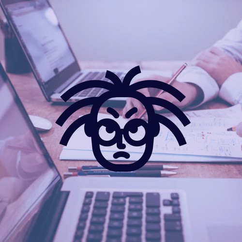 Genius logo with the title 'Minimalistic Mad Scientis/Genius'