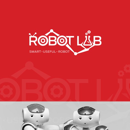 Best brand with the title 'RoBot Lab - Design Logo Concepts'