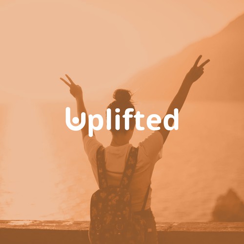 Motivational logo with the title 'Uplifted'