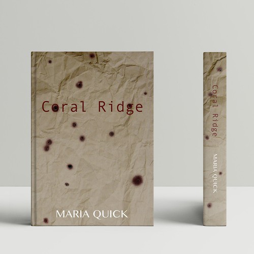 Drama book cover with the title 'Subtle Book Cover About a Mass Shooting'