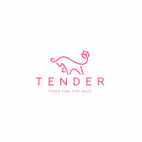 Meat logo with the title ' Tender'