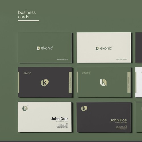 Construction brand with the title 'Branding for Ekonic'