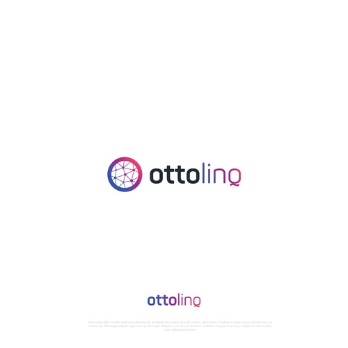 Gradient brand with the title 'Logo for Ottolinq'