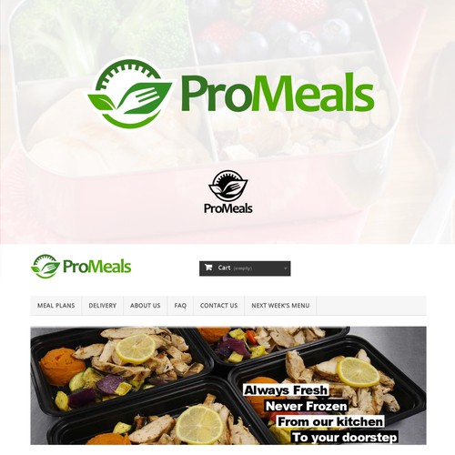 Pest control logo with the title 'Food control'