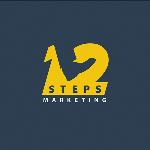 Foot logo with the title '12 Steps'