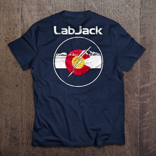 Computer t-shirt with the title 'LabJack t-shirt'