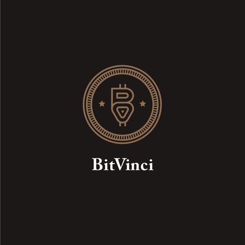 Bitcoin logo with the title 'Bitvinci'