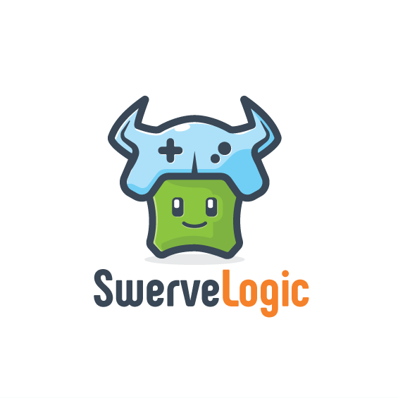 Logic logo with the title 'Fun Gaming Character'