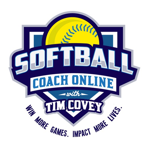 Girls hot pink softball team, Logo design contest