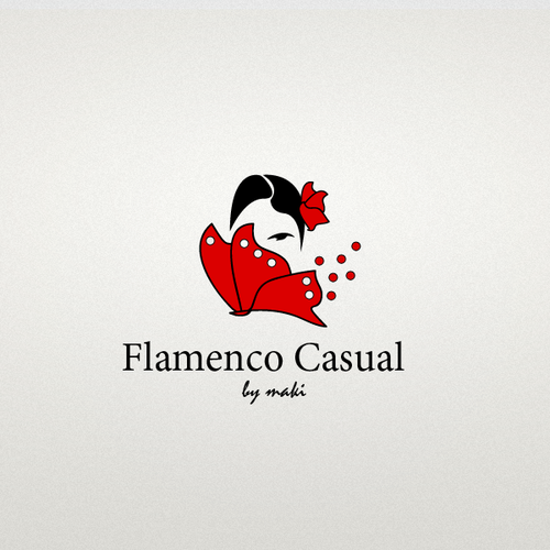Party logo with the title 'Creat a capturing flamenco inspired fashion company logo'