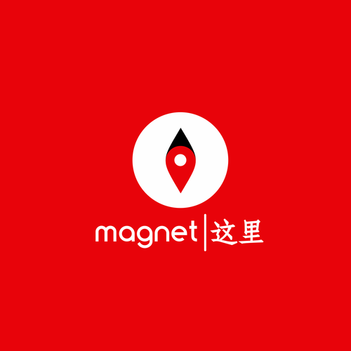 Magnet logo with the title 'Magnet Logo'