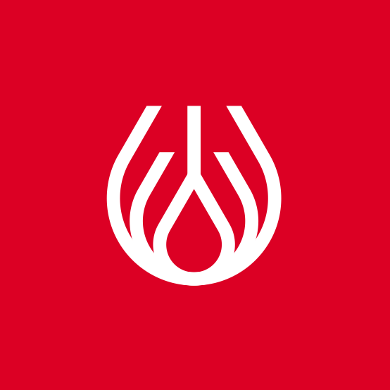 Drip logo with the title 'W + BLOOD DROPS'