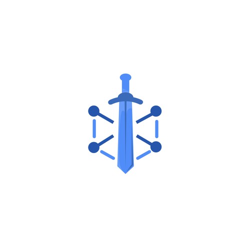 Digital marketing logo with the title 'logo proposal for online empire'