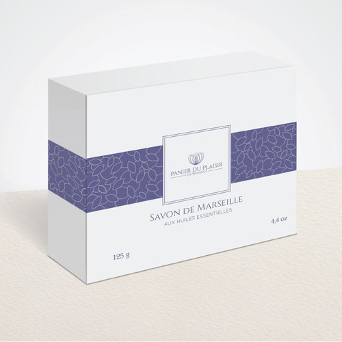 Beauty packaging with the title 'Create a packaging for our Soaps that expresses emotion, elegance and high value'