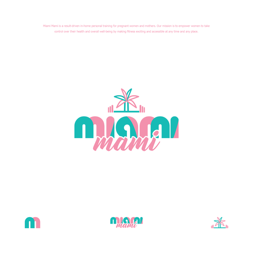 Miami design with the title 'Miami Mami Logo'