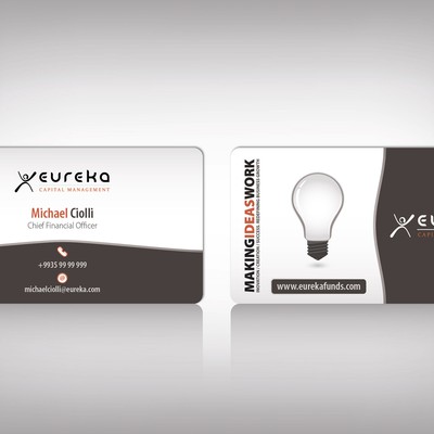 Eureka Capital Management Business Card