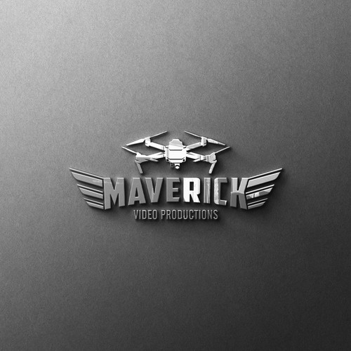 Drone brand with the title 'Maverick Video Productions'