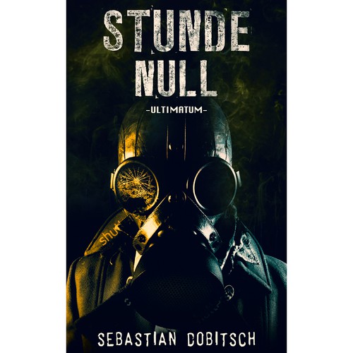 Murder mystery book cover with the title 'Stunde Null.'