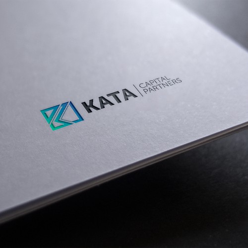 Accounting logo with the title 'Logo design for KATA'