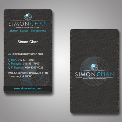 Simon Chan Business Card