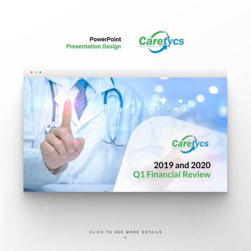 Keynote design with the title 'Healthcare PowerPoint Presentation Template'