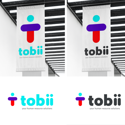 Human resources logo with the title 'Tobii Human Resource Solutions'