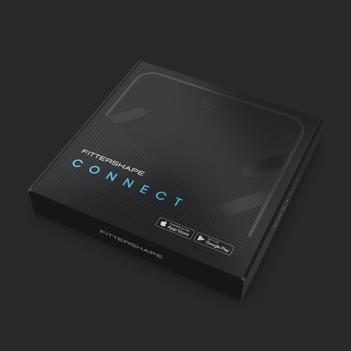 Spot UV design with the title 'Scale Packaging'