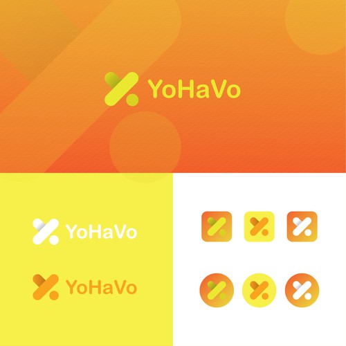 Wallet design with the title 'Logo for a tech company'