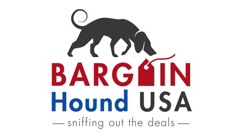 Tag design with the title 'Logo design for an online bargain business'