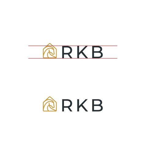 House logo with the title 'RKB logo '