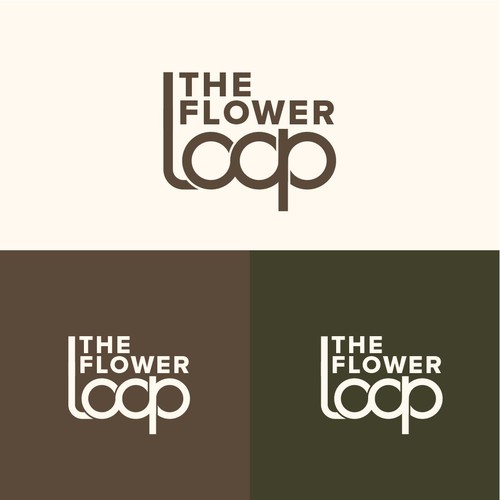 Florist design with the title 'Bold Strong Logo for Eco Friendly Flower Sleeves'