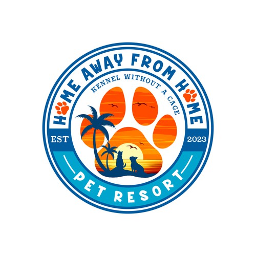 Sketch brand with the title 'Home Away From Home Pet Resort'