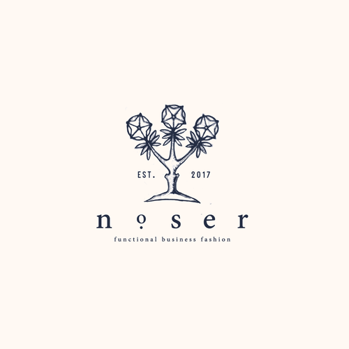 Texture design with the title 'Vint and classy logo for business fashion brand. '