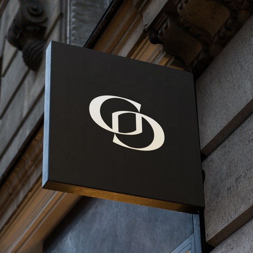 Contemporary logo with the title 'Geve Logo Design'