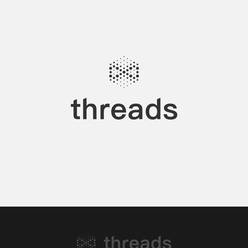 Precision logo with the title 'Concept logo for ai clothing brand'