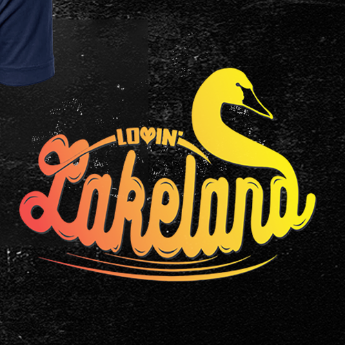 Bird t-shirt with the title 'LakeLAND'