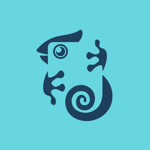 Creative design logo with the title 'MROLL'