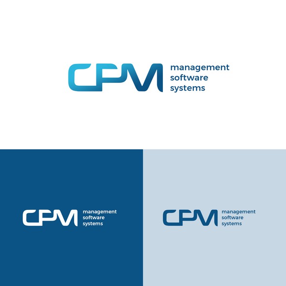 Tech company logo with the title 'Logo concept'