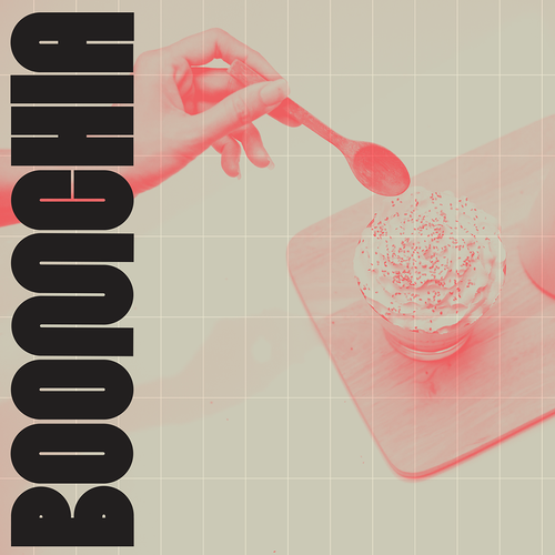 Contemporary logo with the title 'custom lettering logo'