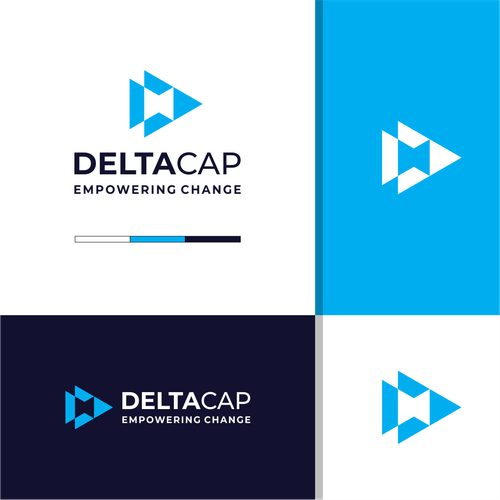 Delta logo with the title 'Delta With Letter " C " '