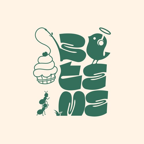 Bird t-shirt with the title 'bite me'