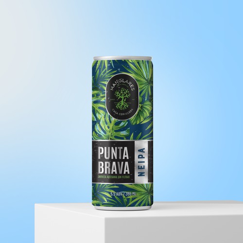 Craft label with the title 'NEIPA '