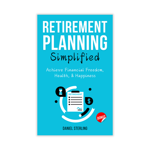 Retirement design with the title 'Ebook Cover '