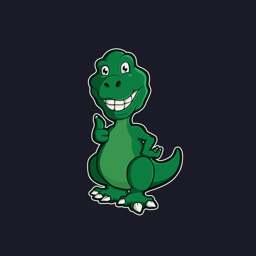 Android design with the title 'Cartoon mascot for Pangea'