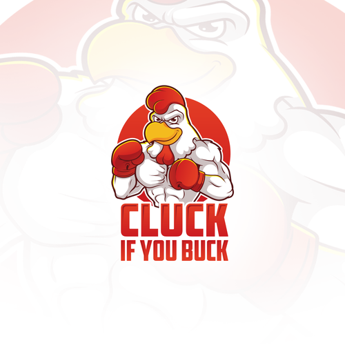 Food truck design with the title 'Cluck If You Buck'
